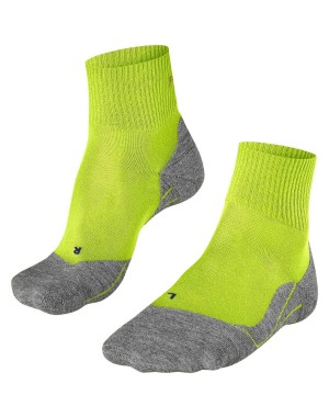 Skarpetki Falke TK5 Wander Cool Short Trekking Short sock Męskie Zielone | OZFHDI-549