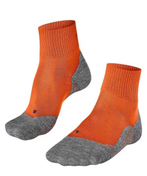 Skarpetki Falke TK5 Wander Cool Short Trekking Short sock Męskie Pomarańczowe | SIHMTZ-681