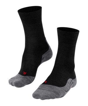 Skarpetki Falke TK5 Wander Trekking Socks Męskie Czarne | YQATJF-041