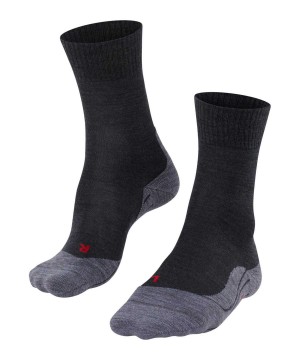 Skarpetki Falke TK5 Wander Trekking Socks Męskie Szare | FXMIQZ-568