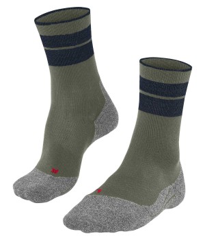 Skarpetki Falke TK Stabilizing Trekking Socks Męskie Zielone | WGSZDF-827