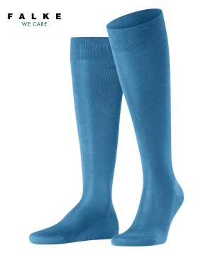 Skarpetki Falke Tiago Knee-high Socks Męskie Niebieskie | QYFKPO-758