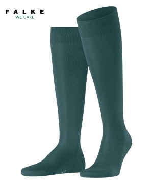 Skarpetki Falke Tiago Knee-high Socks Męskie Zielone | CFUYMH-064