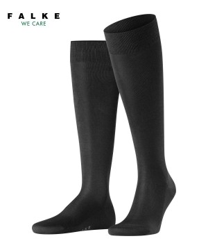 Skarpetki Falke Tiago Knee-high Socks Męskie Czarne | SCRYZP-759