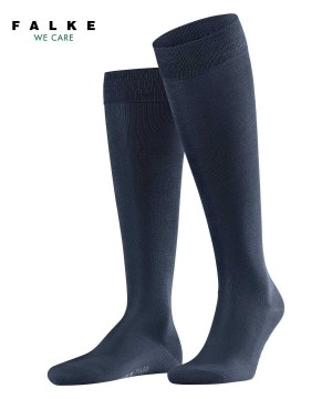 Skarpetki Falke Tiago Knee-high Socks Męskie Niebieskie | OSCZWH-810