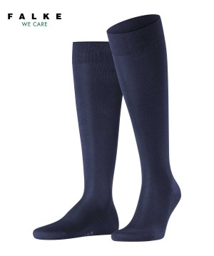 Skarpetki Falke Tiago Knee-high Socks Męskie Niebieskie | FBVZRP-867