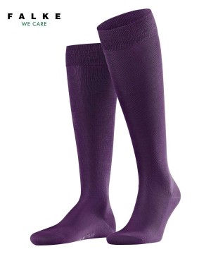 Skarpetki Falke Tiago Knee-high Socks Męskie Niebieskie | FCDJNK-269