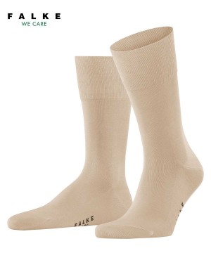 Skarpetki Falke Tiago Socks Męskie Beżowe | OMZGKJ-374