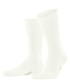 Skarpetki Falke Tiago Socks Męskie Białe | OPNAHX-482