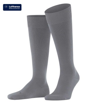 Skarpetki Falke Ultra Energizing Knee-high Socks Męskie Szare | AZKBMJ-325