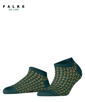 Skarpetki Falke Vibrant Boost Sneaker Socks Damskie Zielone | NFZCWU-754