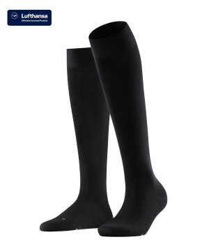 Skarpetki Falke Vitalizer Knee-high Socks Damskie Czarne | ZKXUCJ-724