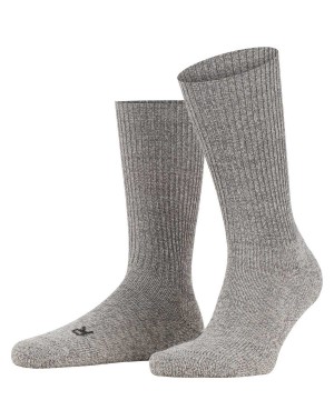 Skarpetki Falke Walkie Ergo Boot socks Damskie Szare | HLMKYN-961