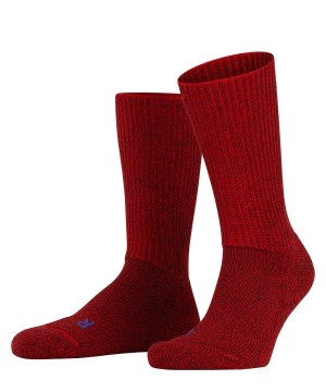 Skarpetki Falke Walkie Ergo Boot socks Damskie Czerwone | XEQYPH-768