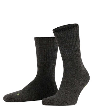 Skarpetki Falke Walkie Light Boot socks Męskie Szare | KJUNHA-095