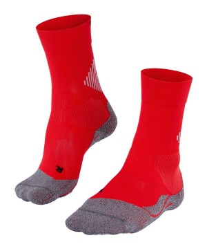 Sports Socks Falke 4GRIP Stabilizing Socks Damskie Czerwone | EAOMPS-469