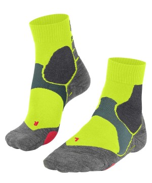 Sports Socks Falke BC3 Comfort Biking Short sock Damskie Zielone | SGKIHV-741