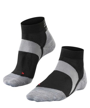 Sports Socks Falke BC6 Pro Short Biking Short sock Damskie Czarne | LIFTER-781