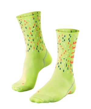 Sports Socks Falke BC Impulse Biking Socks Damskie Żółte | QSCEPB-136