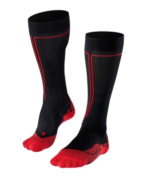 Sports Socks Falke Energizing Knee-high Socks Health Damskie Czarne | QGBSMU-250