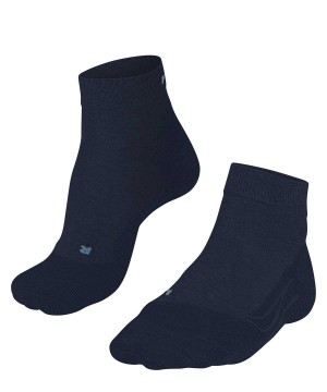 Sports Socks Falke GO2 Short Golf Short sock Damskie Niebieskie | HVKDMA-812