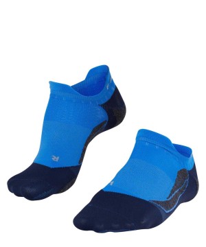 Sports Socks Falke GO5 Invisible Golf Invisibles Damskie Niebieskie | LCQMGY-381