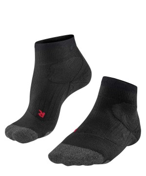 Sports Socks Falke PL2 Short Short sock Damskie Czarne | REXYZU-947