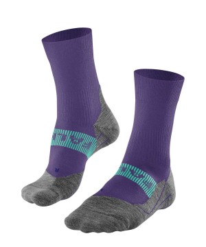 Sports Socks Falke RU4 Endurance Cool Running Socks Damskie Fioletowe | OCJNQT-304