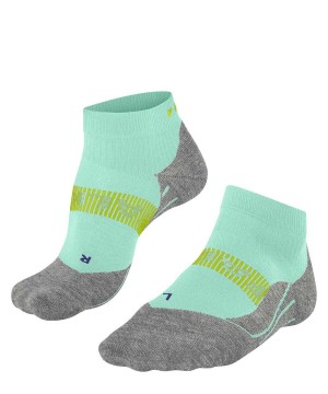 Sports Socks Falke RU4 Endurance Cool Short Running Short sock Damskie Zielone | BYGINM-702