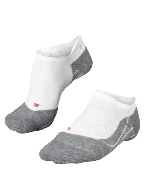 Sports Socks Falke RU4 Endurance Invisible Running Invisibles Damskie Białe | MTHWVI-195