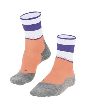 Sports Socks Falke RU4 Endurance Running Socks Damskie Czerwone | VMKJAT-498