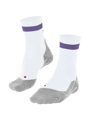 Sports Socks Falke RU4 Endurance Running Socks Damskie Białe | NYLTAQ-725