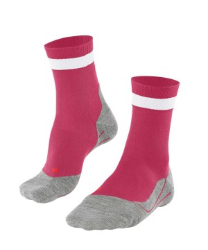 Sports Socks Falke RU4 Endurance Running Socks Damskie Czerwone | KVSWPD-083