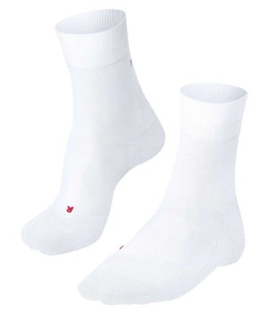 Sports Socks Falke RU4 Endurance Running Socks Damskie Białe | HZRTCI-852