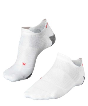 Sports Socks Falke RU5 Race Invisible Running Invisibles Damskie Białe | YRWLTO-035