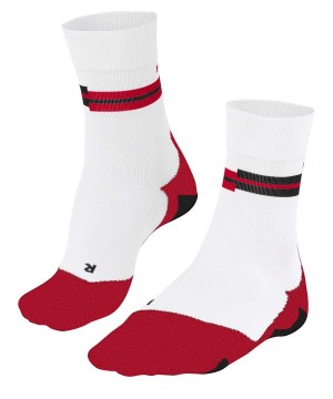 Sports Socks Falke RU5 Race Running Socks Damskie Białe | JVXBNE-261