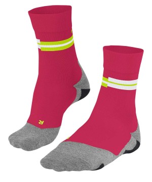 Sports Socks Falke RU5 Race Running Socks Damskie Czerwone | ZRPFQY-651