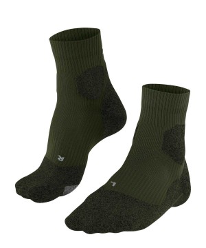 Sports Socks Falke RU Trail Grip Running Socks Damskie Zielone | BYVIAT-641