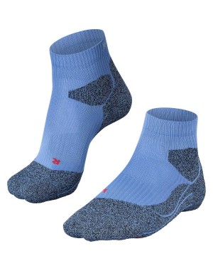 Sports Socks Falke RU Trail Running Socks Damskie Niebieskie | EPILVZ-802