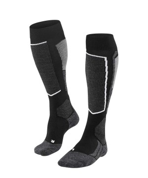 Sports Socks Falke SK2 Intermediate Vegan Skiing Knee-high Socks Damskie Czarne | JYVEXP-750