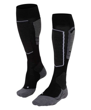 Sports Socks Falke SK4 Advanced Skiing Knee-high Socks Damskie Czarne | JMPXYZ-068