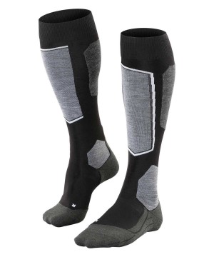 Sports Socks Falke SK6 Pro Skiing Knee-high Socks Damskie Czarne | HCFXWV-751