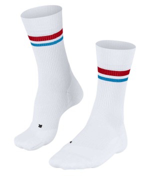 Sports Socks Falke TE4 Classic Tennis Socks Damskie Białe | KMZQTW-846