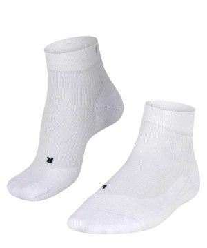 Sports Socks Falke TE4 Short Tennis Short sock Damskie Białe | UGKVTE-678