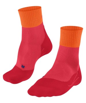 Sports Socks Falke TK2 Explore Cool Short Trekking Short sock Damskie Pomarańczowe | LKJFQH-812