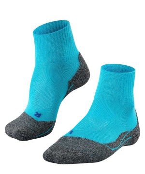 Sports Socks Falke TK2 Explore Cool Short Trekking Short sock Damskie Niebieskie | SNDAOP-984