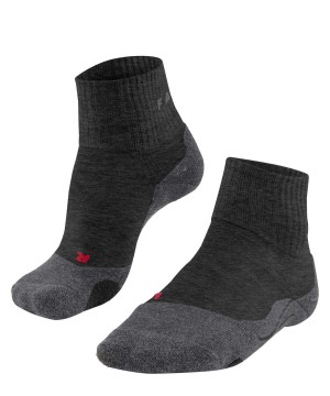 Sports Socks Falke TK2 Explore Short Trekking Short sock Damskie Szare | SBJNDC-084