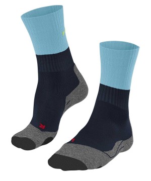 Sports Socks Falke TK2 Explore Trekking Socks Damskie Niebieskie | ENCHWI-418