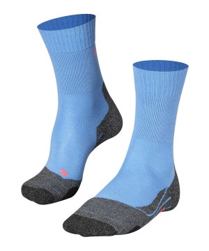 Sports Socks Falke TK2 Explore Trekking Socks Damskie Niebieskie | QUZBMY-879