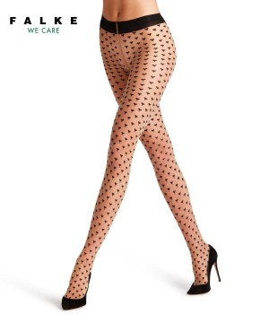 Tights Falke Darling 15 DEN Tights Damskie Beżowe | UKWEJG-130